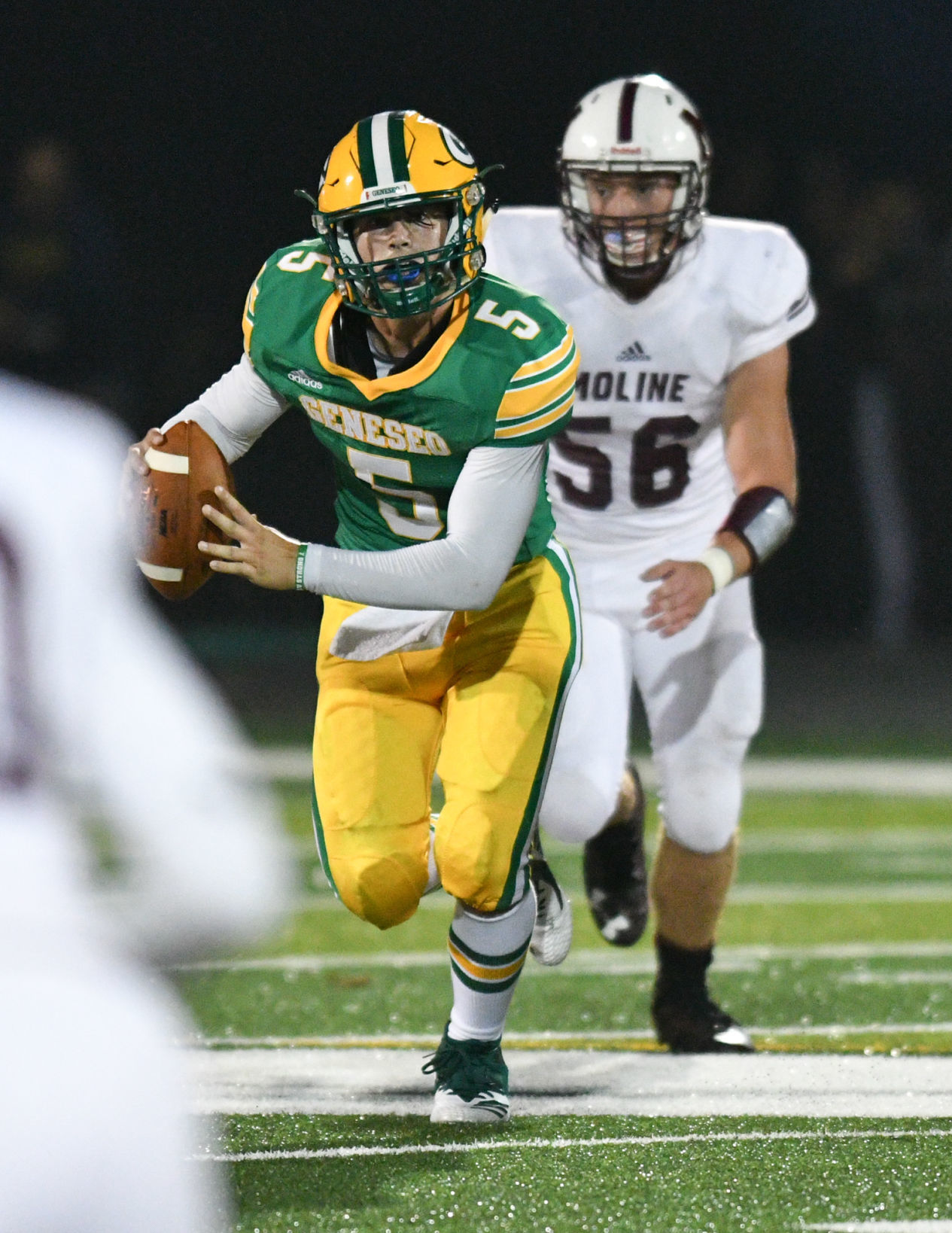 Prep Football: Moline at Geneseo